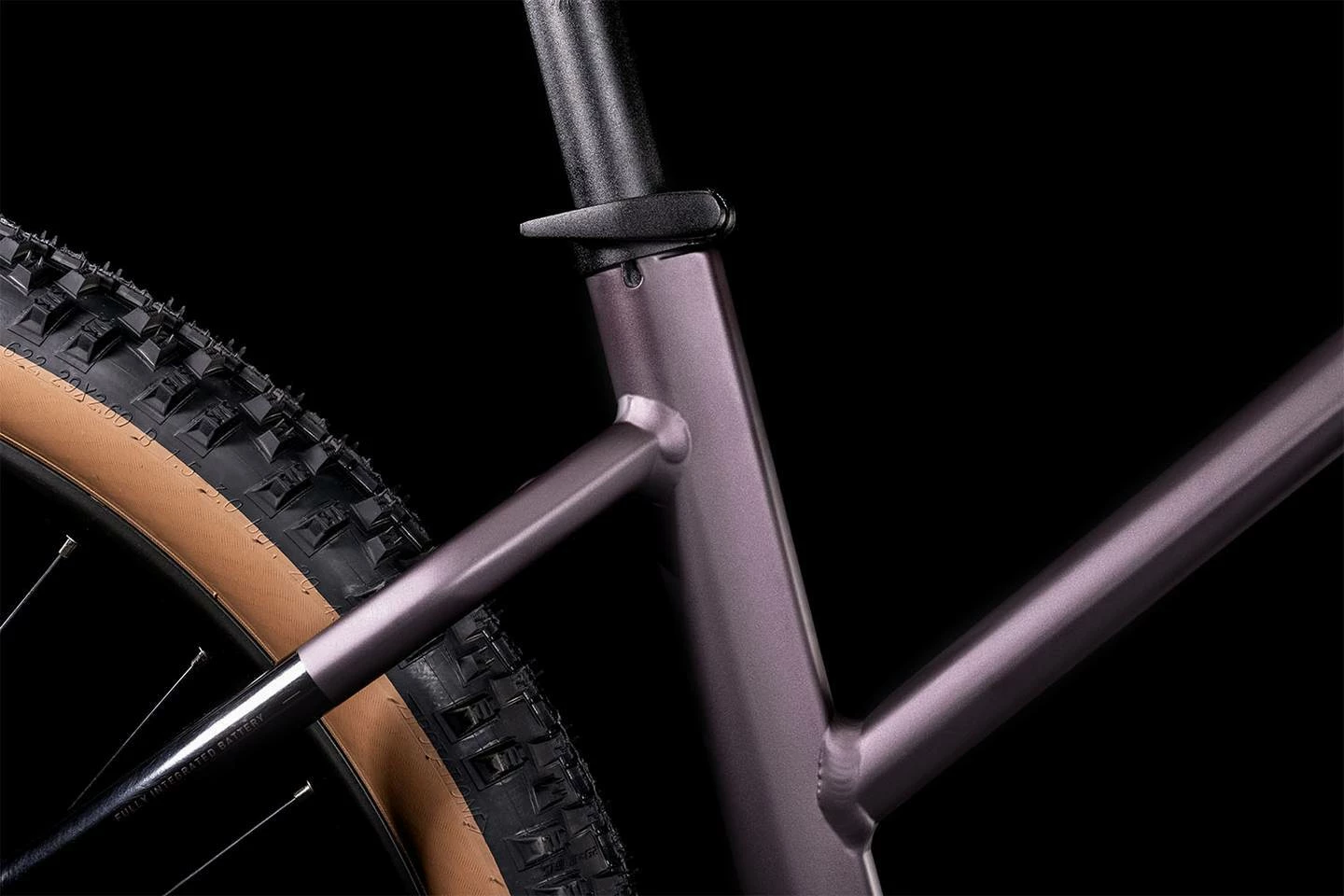 Cube Reaction Hybrid EXC 500 Smokylilac'n'black Trapeze â Image 2