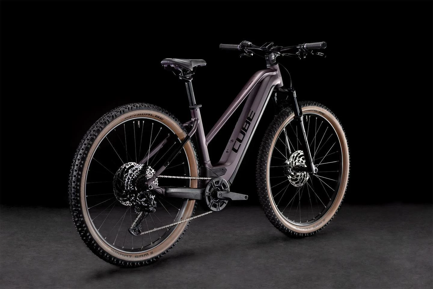 Cube Reaction Hybrid EXC 500 Smokylilac'n'black Trapeze â Image 3