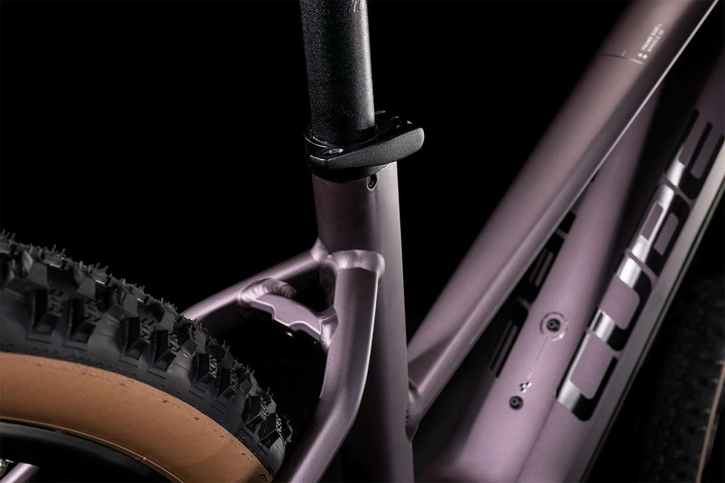 Cube Reaction Hybrid EXC 500 Smokylilac'n'black Trapeze â Image 4